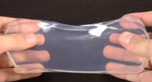 slime transparente con borax